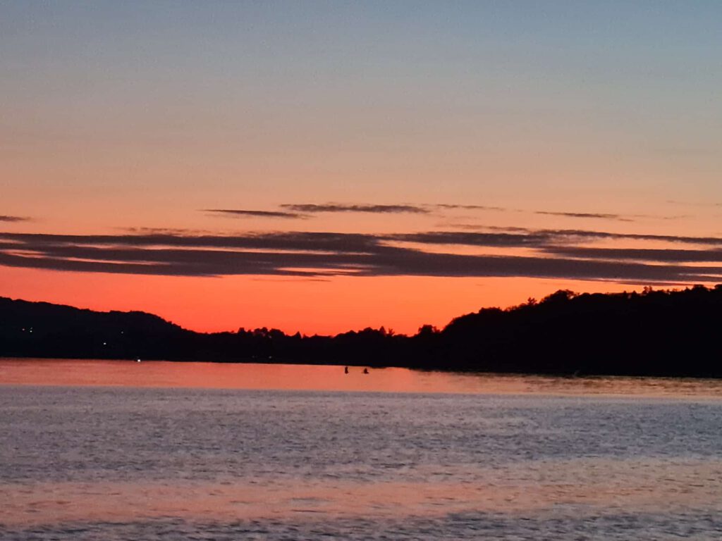 Abendstimmung am Chiemsee