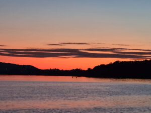 Abendstimmung am Chiemsee