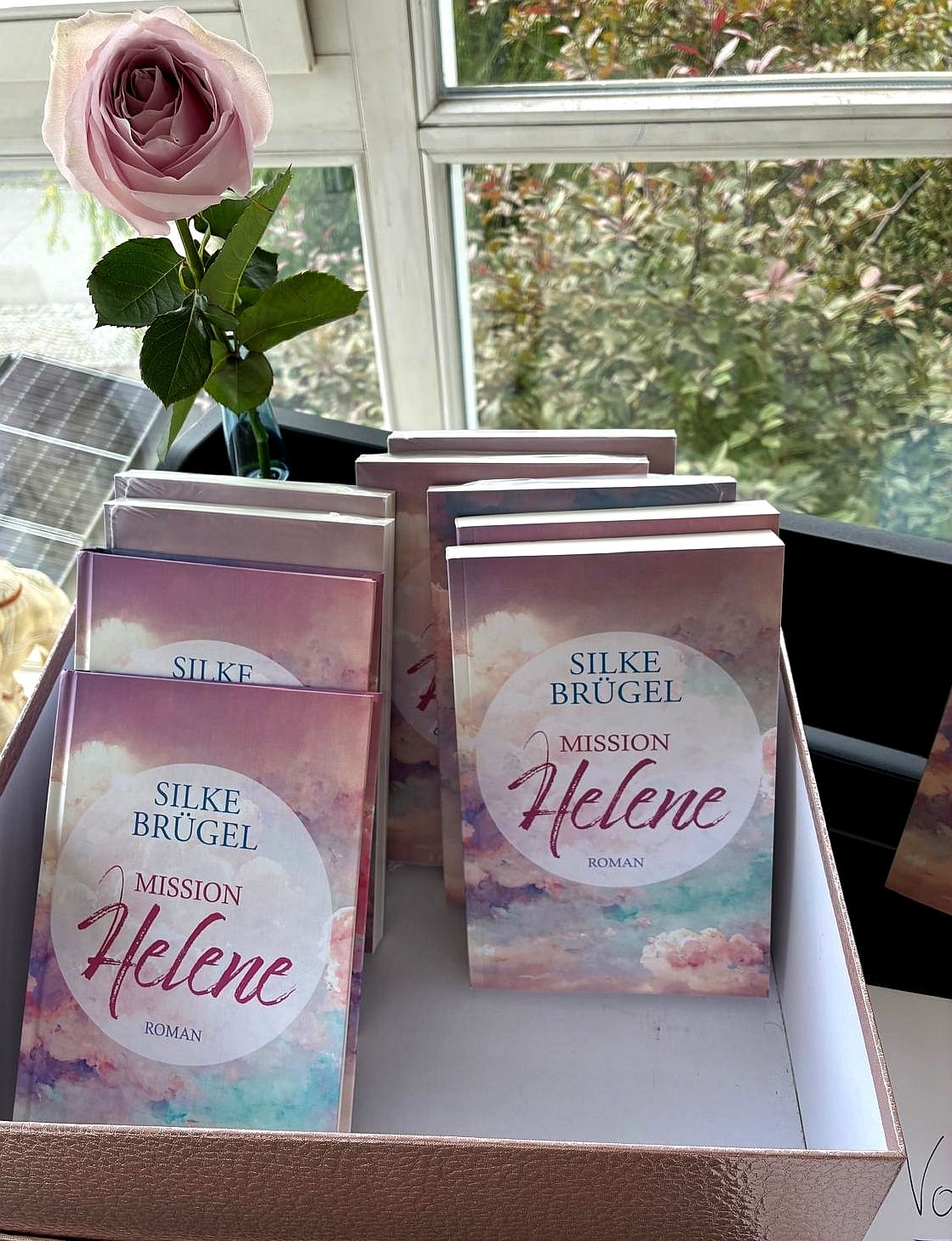 Die Autorin Silke Brügel liest in der Stadtbibliothek Vohburg aus ihrem Roman Mission Helene. Ein Roadtrip mit unerwarteten Abstürzen und Höhenflügen. Misssion Helene ist der zweite Roman der Autorin Silke Brügel. Es geht um Aufbruch und Neubeginn.